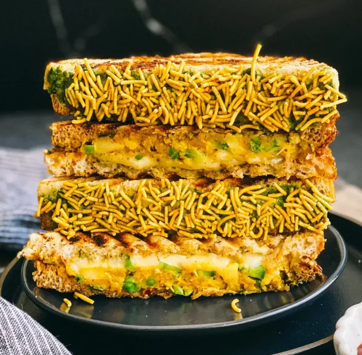 Mumbai masala grill sandwich