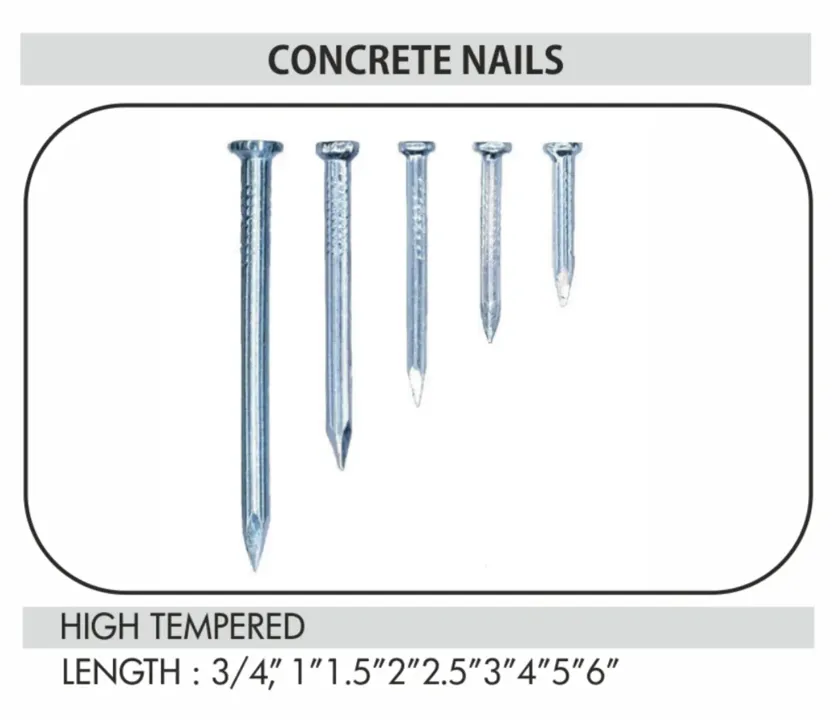 Concrete Nails