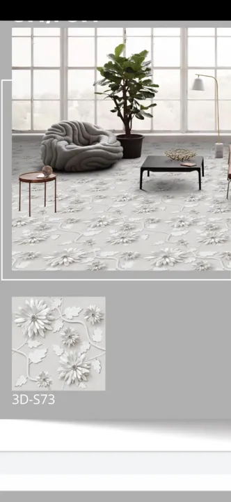 600x600 digital kihighgloss 3d floor tile