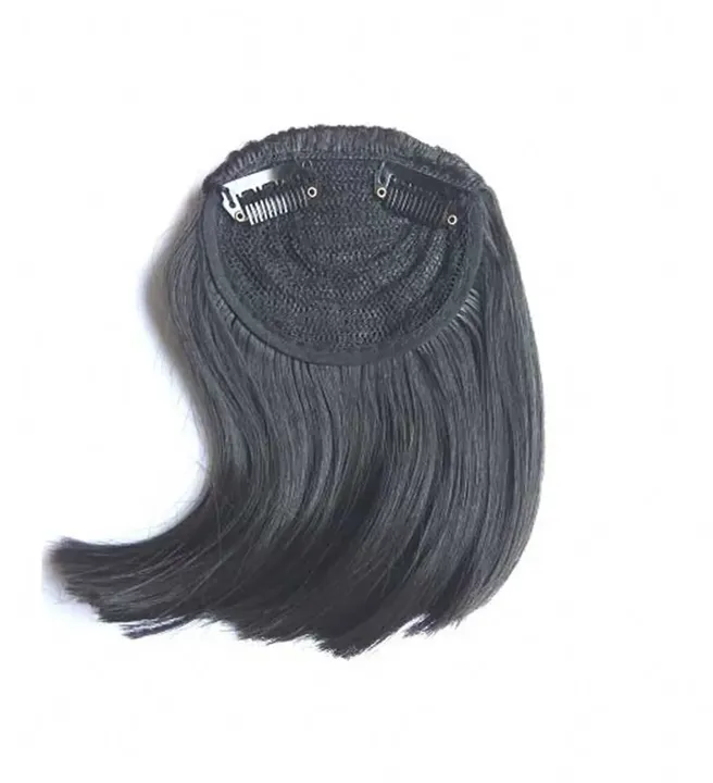 CLIP IN SIDE SWEPT BANGS/ FRINGE HAIR EXTENSIONS