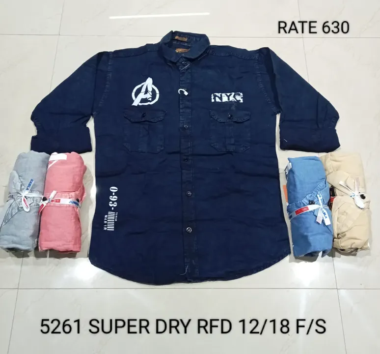5261 SUPER DRY RFD SHIRT 12/18 F/S