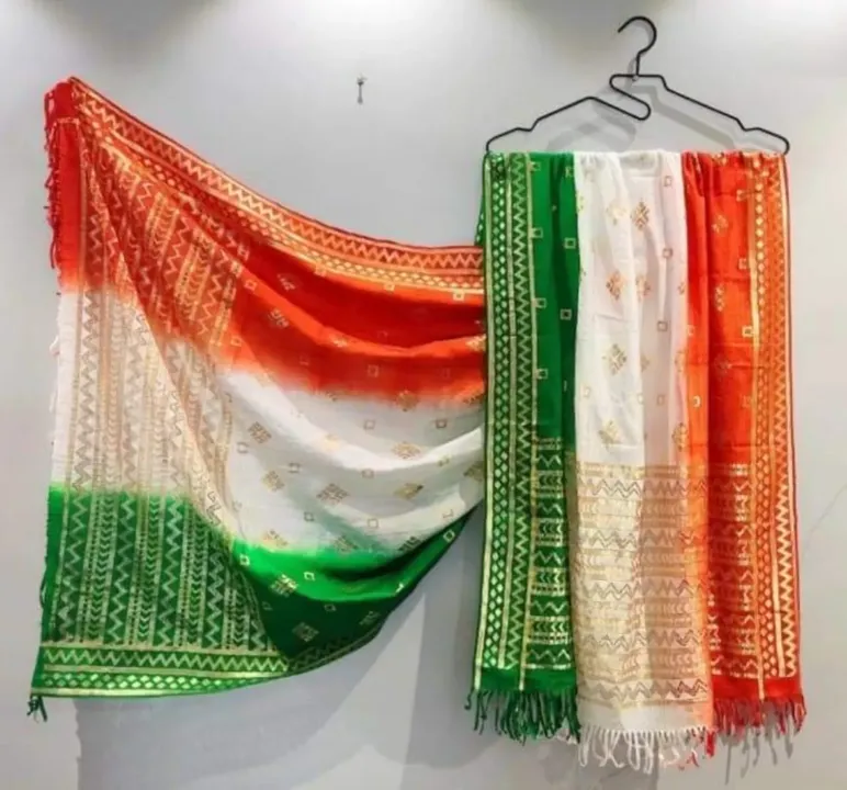 INDIAN FLAG DUPATTA