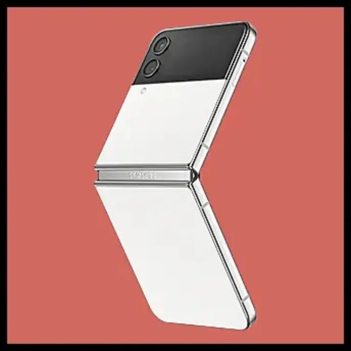 Galaxy Z Flip4 Bespoke Edition (Silver & White)