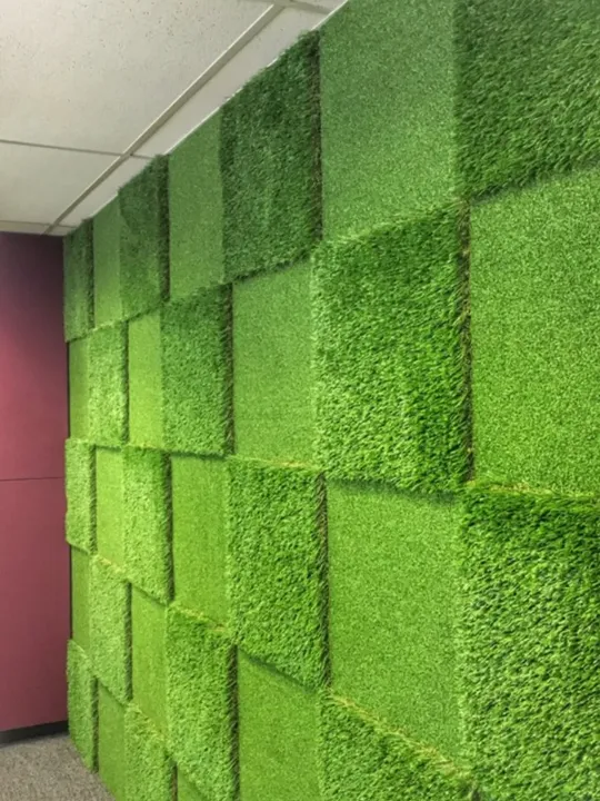 Artificial Grass on Wall