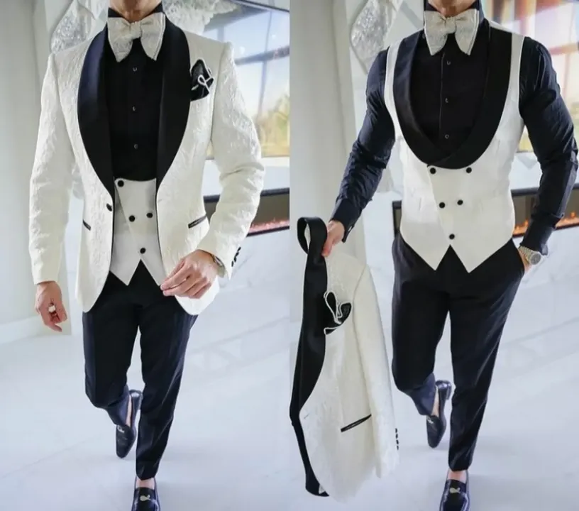 White Tuxedo Suit