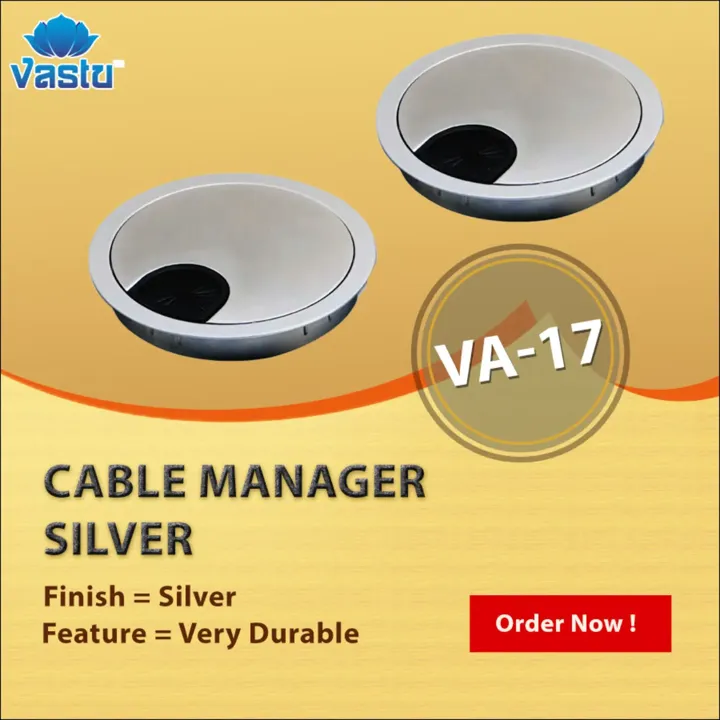 Cable Manager Silver