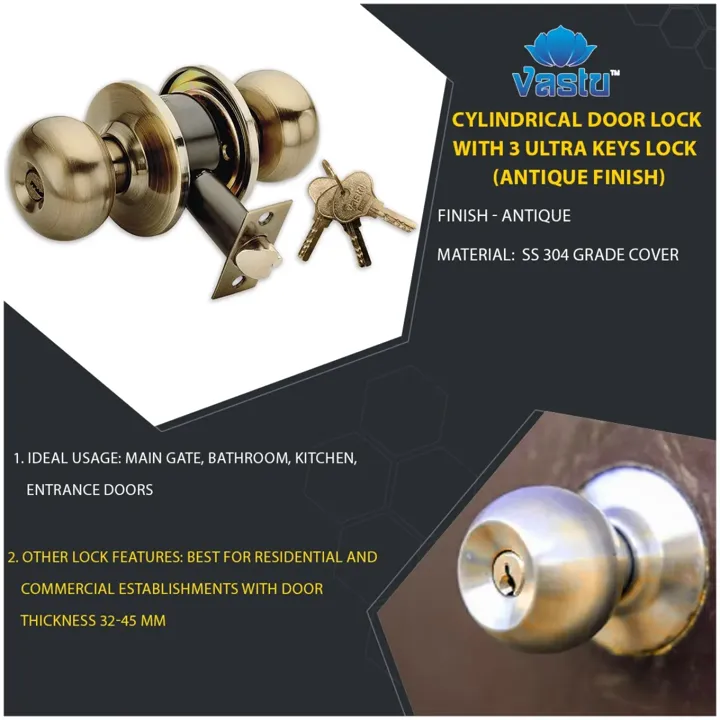 Cylindrical Door Locks