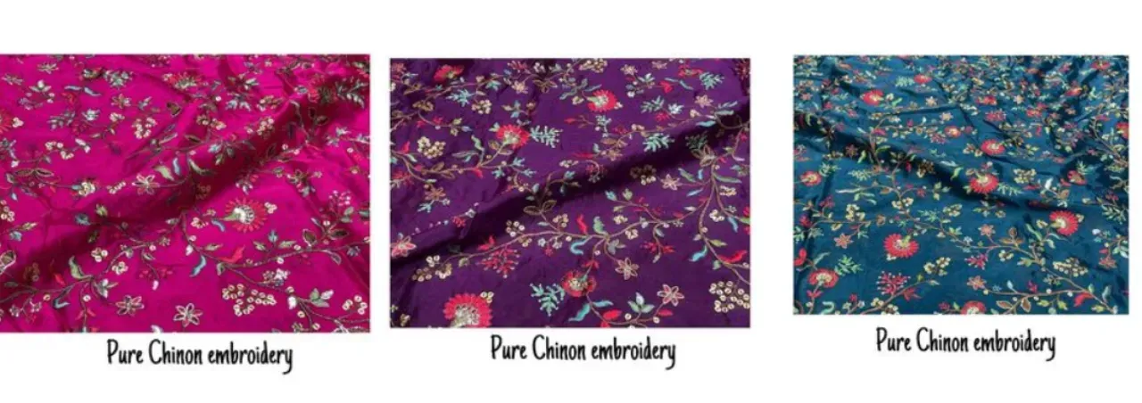 Pure Chinon Embroidery