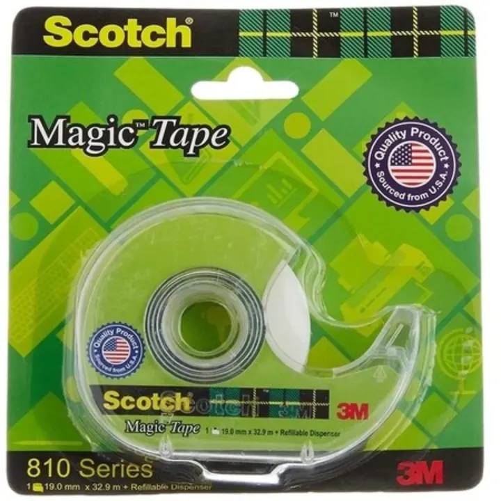 3M Scotch Magic Magic Tape Dispenser 19mm X 25.4mm