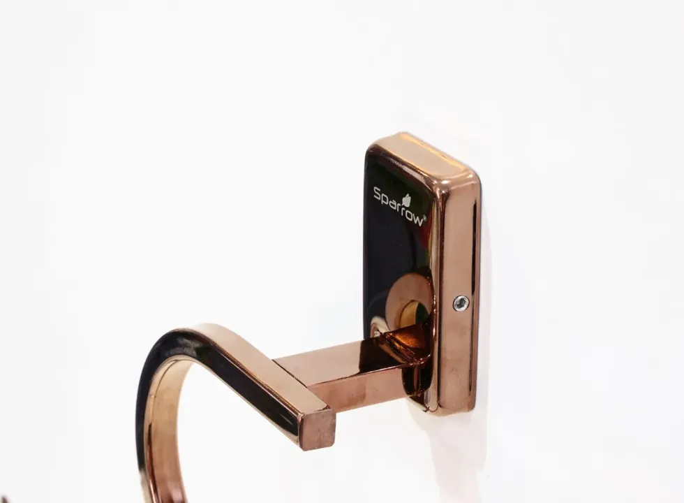 sparrow opal pvd rose gold napkin ring
