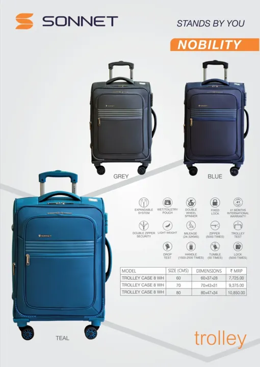 Nobility 60cm 8w Soft Luggage