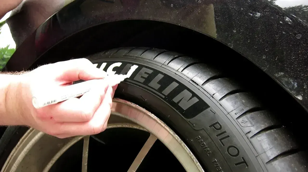Car Tyre Marker