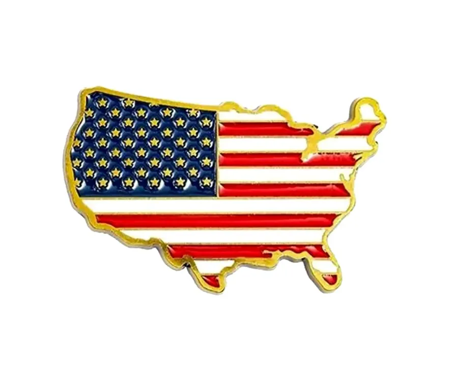 USA FLAG Printed Fridge Magnet Set Funky and Quirky Designs