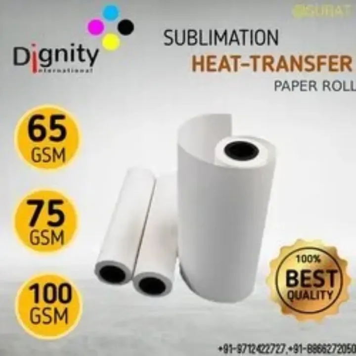75 GSM SUBLIMATION PAPER ROLL