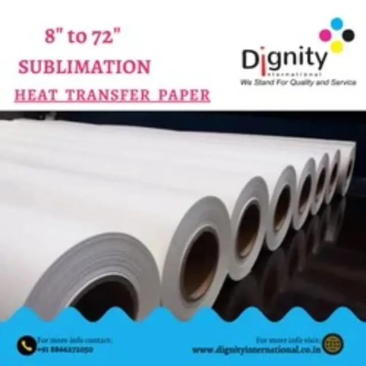 75 GSM SUBLIMATION PAPER ROLL
