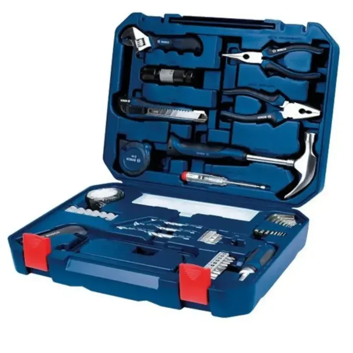 Bosch All-in-One Metal Hand Tool Kit (Blue, 108-Pieces)