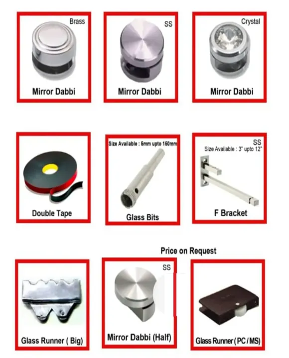 Glass Fitting Accessories