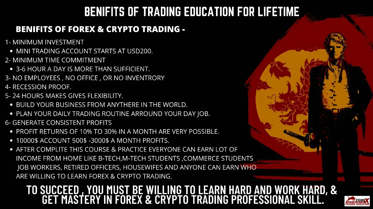 Benifits Of Trading Education For Life Time