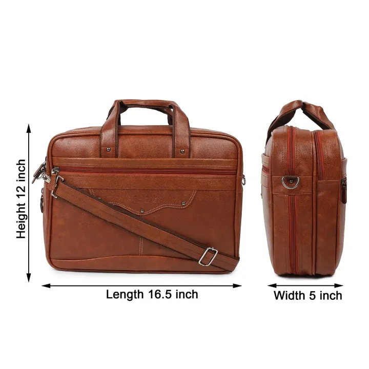 File bag synthetic leather