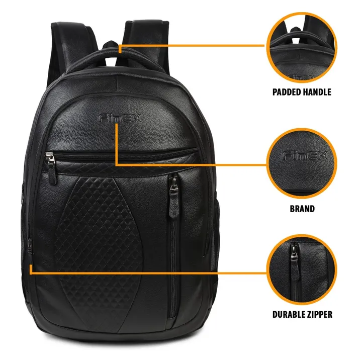Synthetic leather backpacks