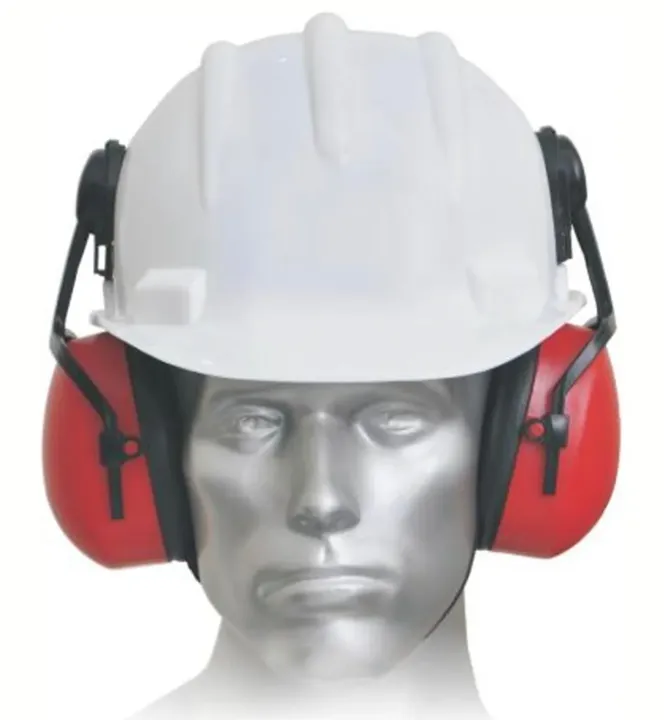 SAFETY HELMET ATTACHABLE EAR MUFFS