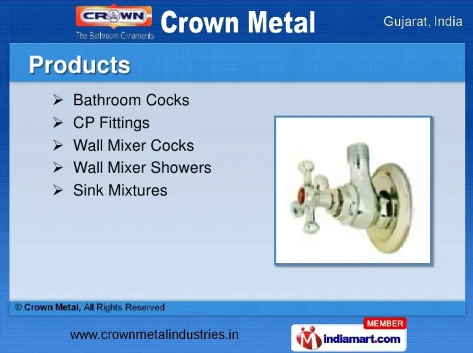 Crown CP Fitting