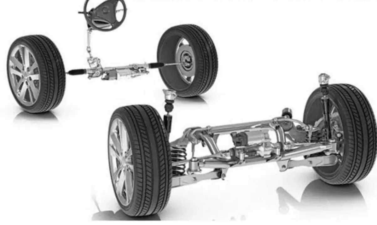 Front And Rear Axle
