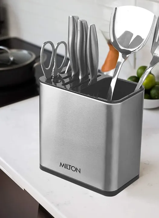 Milton Stainless Steel Cutlery Stand Big