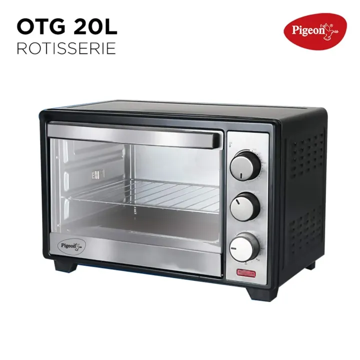 Pigeon Oven Toaster Griller with Rotisserie (12383) - 20 Ltr
