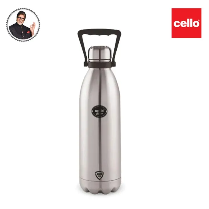 Cello Swift Stainless Steel Double Walled Flask - 1500ml