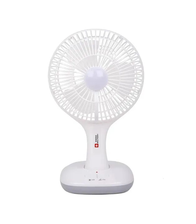 Swiss Military MFF1 – Rechargeable Multi-Function Fan with Light