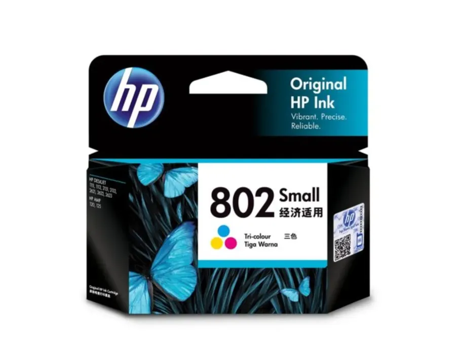 HP 802 Tri-color Original Ink Advantage Cartridge
