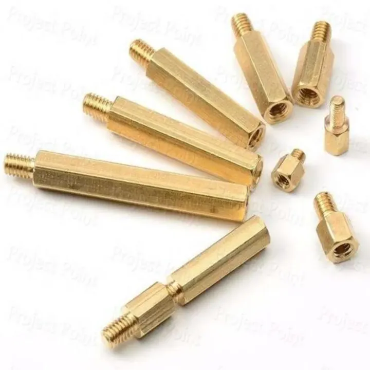 Brass Mail Female Spacer