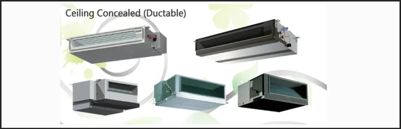 CEILING CONCEALED (DUCTABLE)
