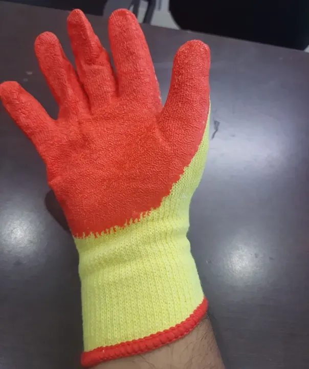 Rubber coated Gloves