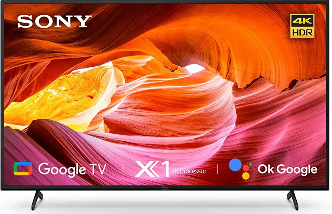 Sony Bravia 139 cm (55 inches) 4K Ultra HD Smart LED Google TV KD-55X75K (Black) (2022 Model) | with Alexa Compatibility