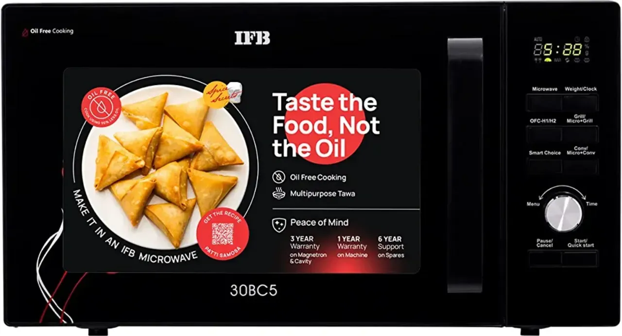 IFB 30 L Convection Microwave Oven (30BC5, Black, With Starter Kit