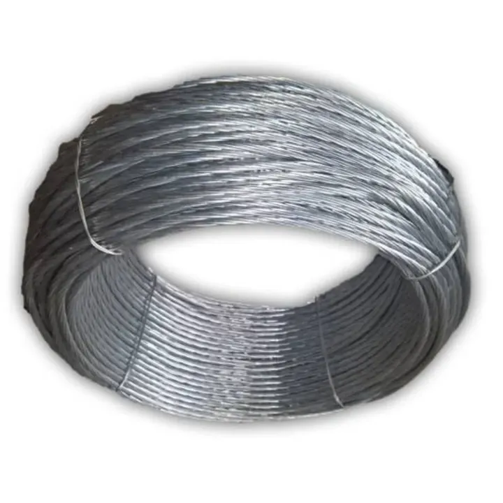 Galvanized 3.15mm,4.00 Mm Stay Wire, For EARTHING