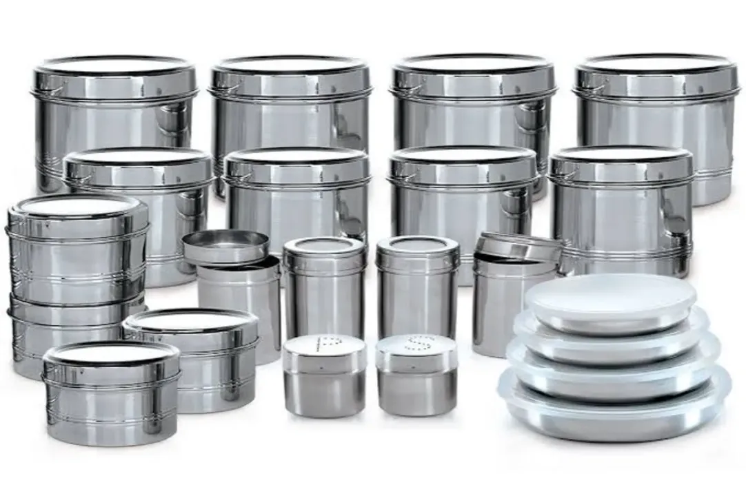Silver Storage Containers
