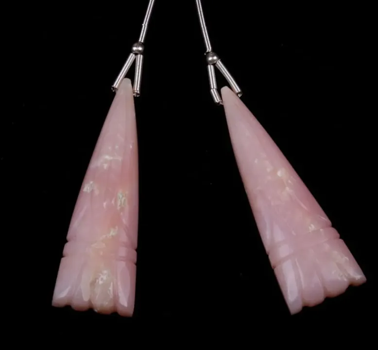 AAA Quality Pink Opal Pair