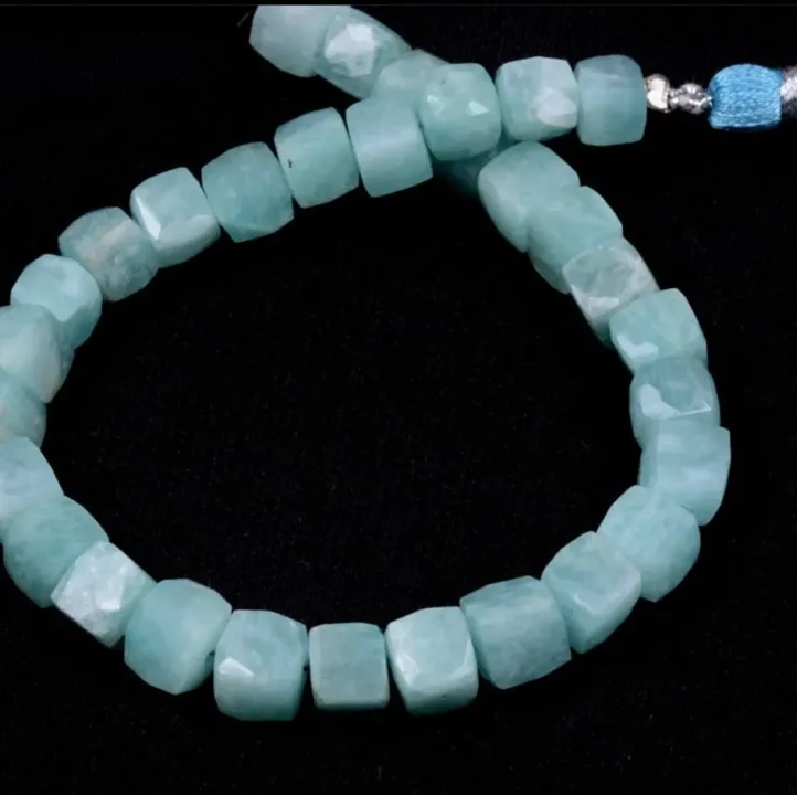 Amazonite Box Shape Beads