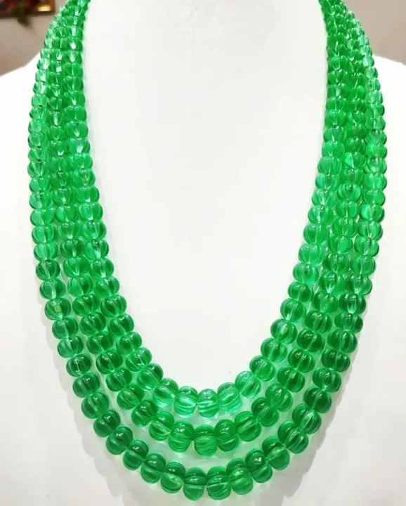 Green Melons Beads