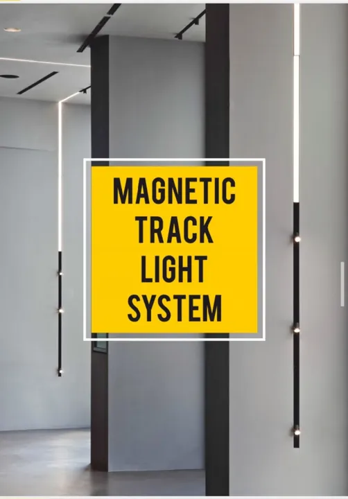 Magnetic Track Light system