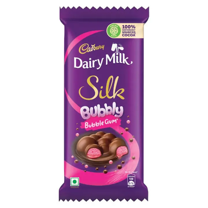 Cadbury Dairy Milk Silk Bubbly Chocolate