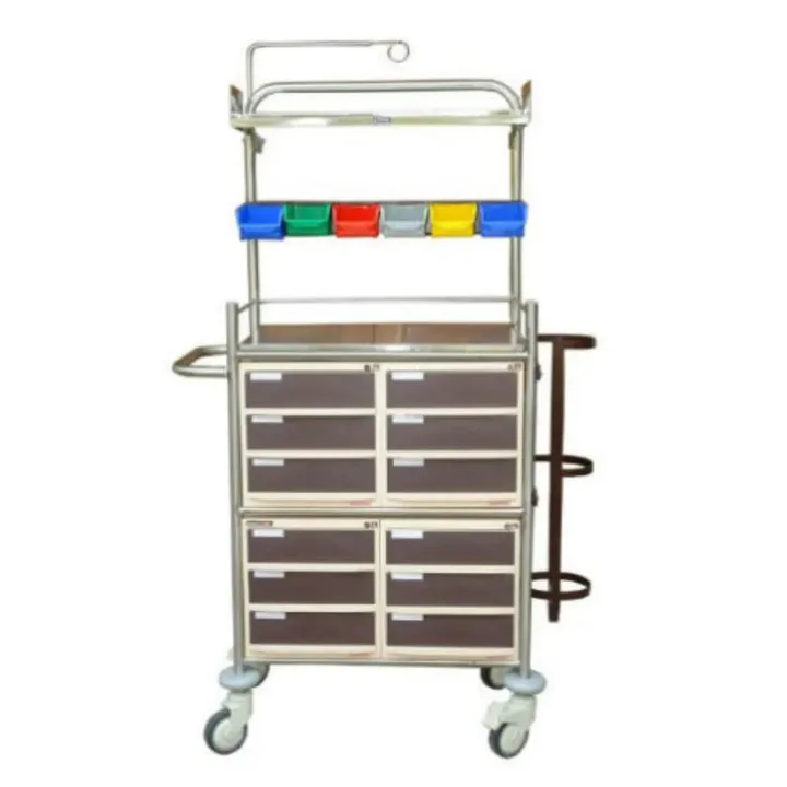 Crash Cart With ABS Drawers