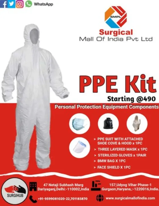 Personal Protection Kit for Covid-19 (PPE Kit)