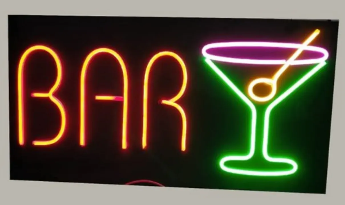 Bar Neon LED Sign Board