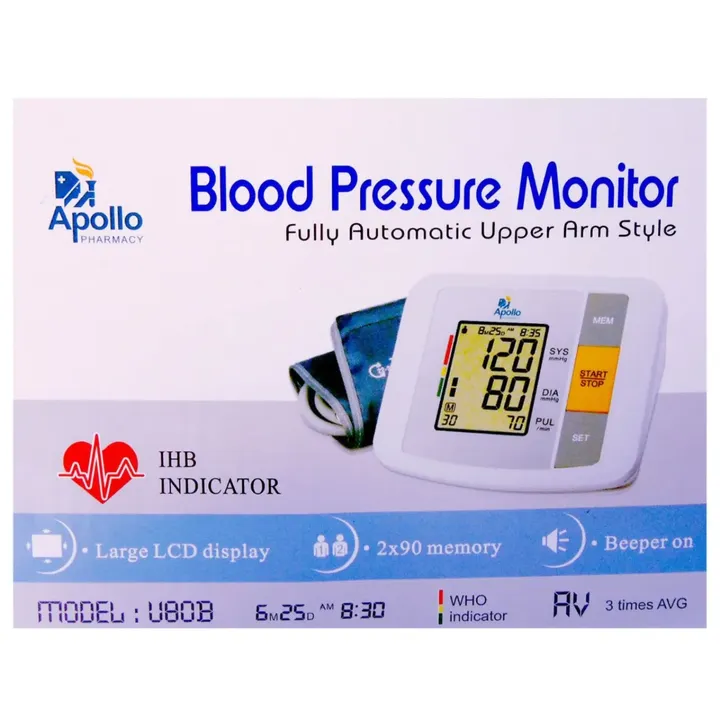 Apollo Pharmacy Blood Pressure Monitor