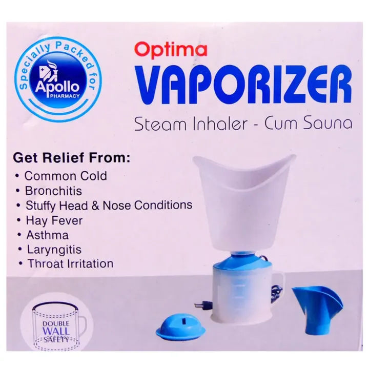 Apollo Pharmacy Optima Vaporizer Steam Inhaler 1's