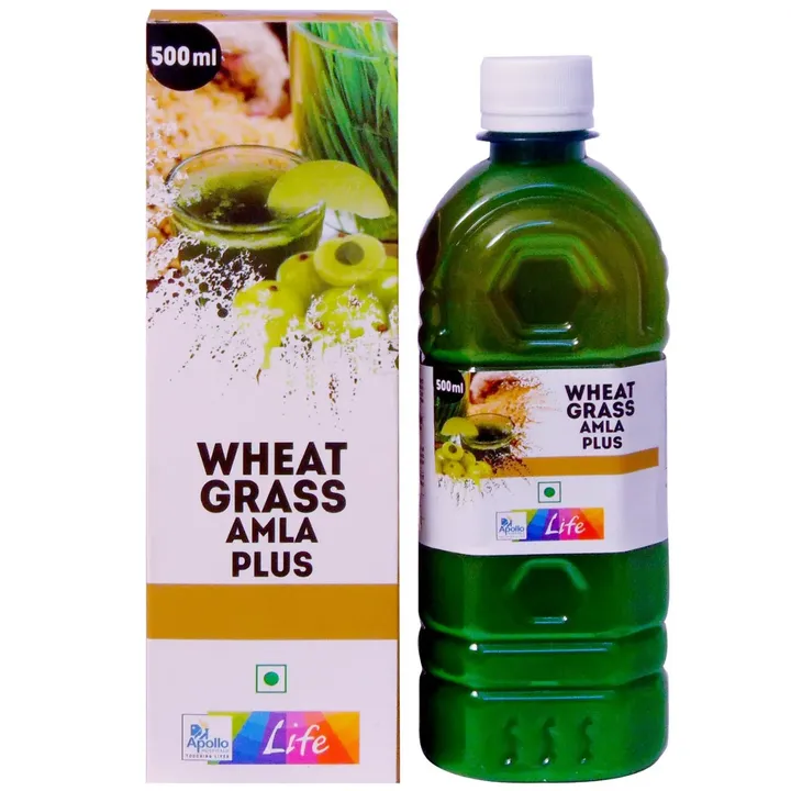 Apollo Life Wheatgrass with Amla Juice 500ml